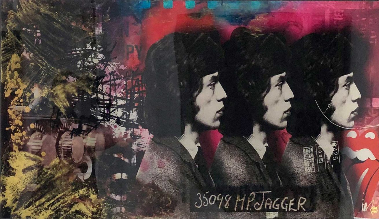 Mick Jagger Artwork By James Chiew Galeria HMH Art Gallery Mallorca