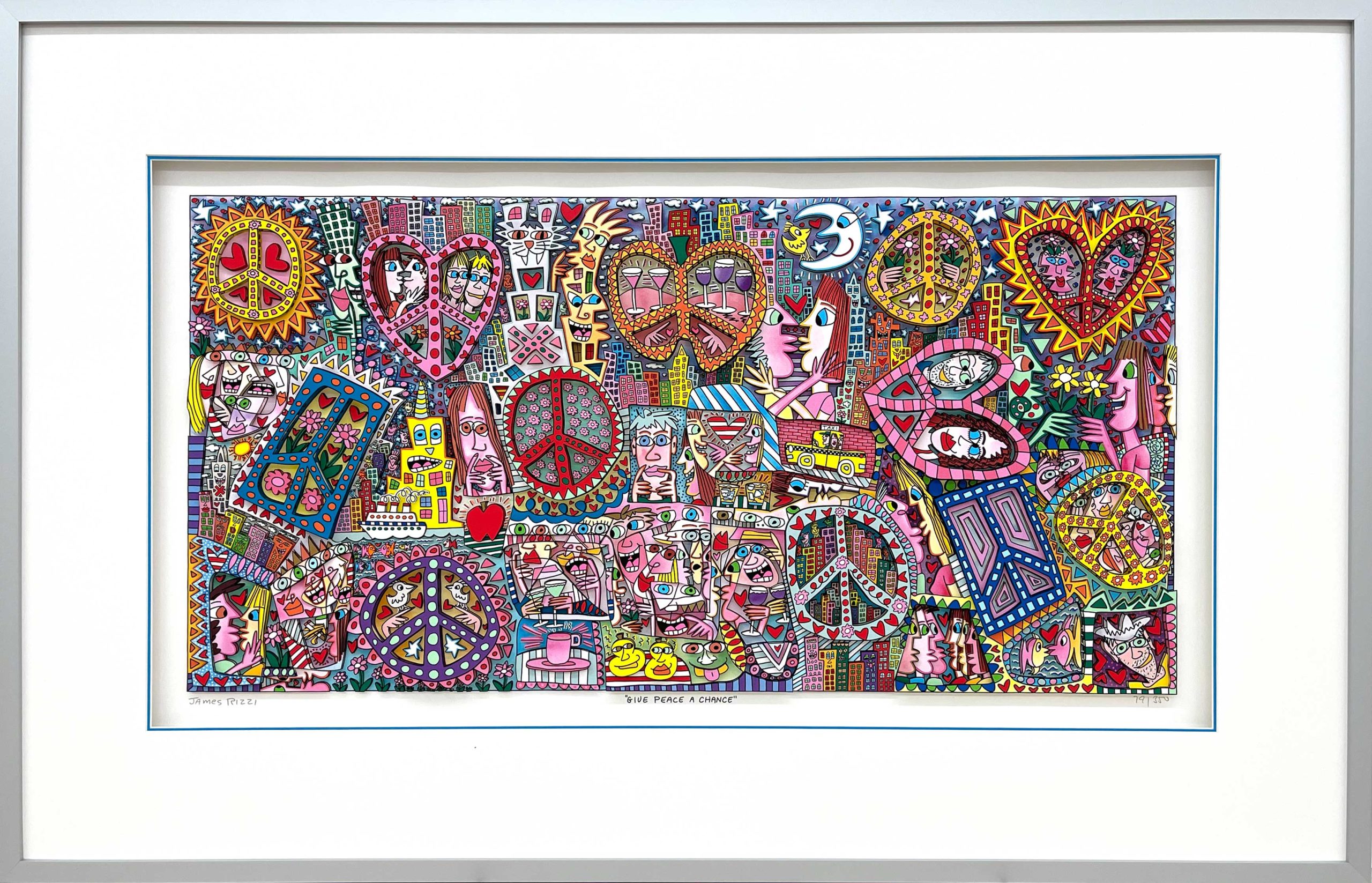 Give peace HMH | James | | Artwork chance Mallorca Gallery Art Galeria by a | Rizzi