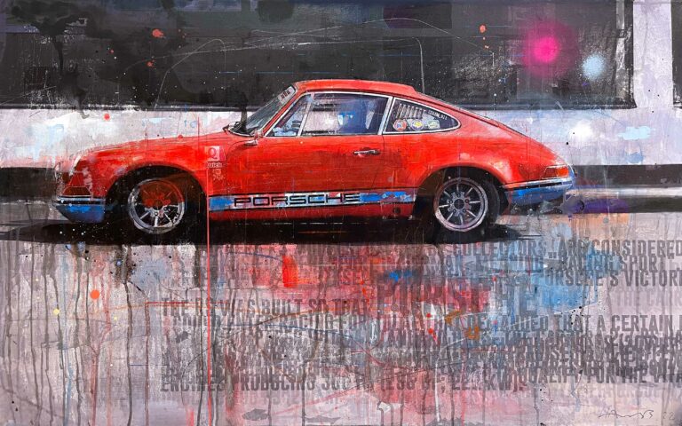 Porsche 911 | Artwork by Markus Haub | Galeria HMH | Art Gallery | Mallorca